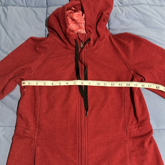 Lululemon Take Ten Hoodie Rosewood Size 6 - Picture 10 of 12